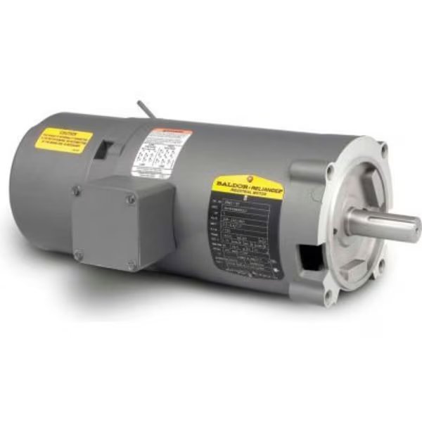 Baldor-Reliance Electric Motors, 1HP, 1725RPM, 3PH, 60HZ, 56C, 3424M, OPEN, F1, B, Baldor-Reliance, Mfr#: VBM3116